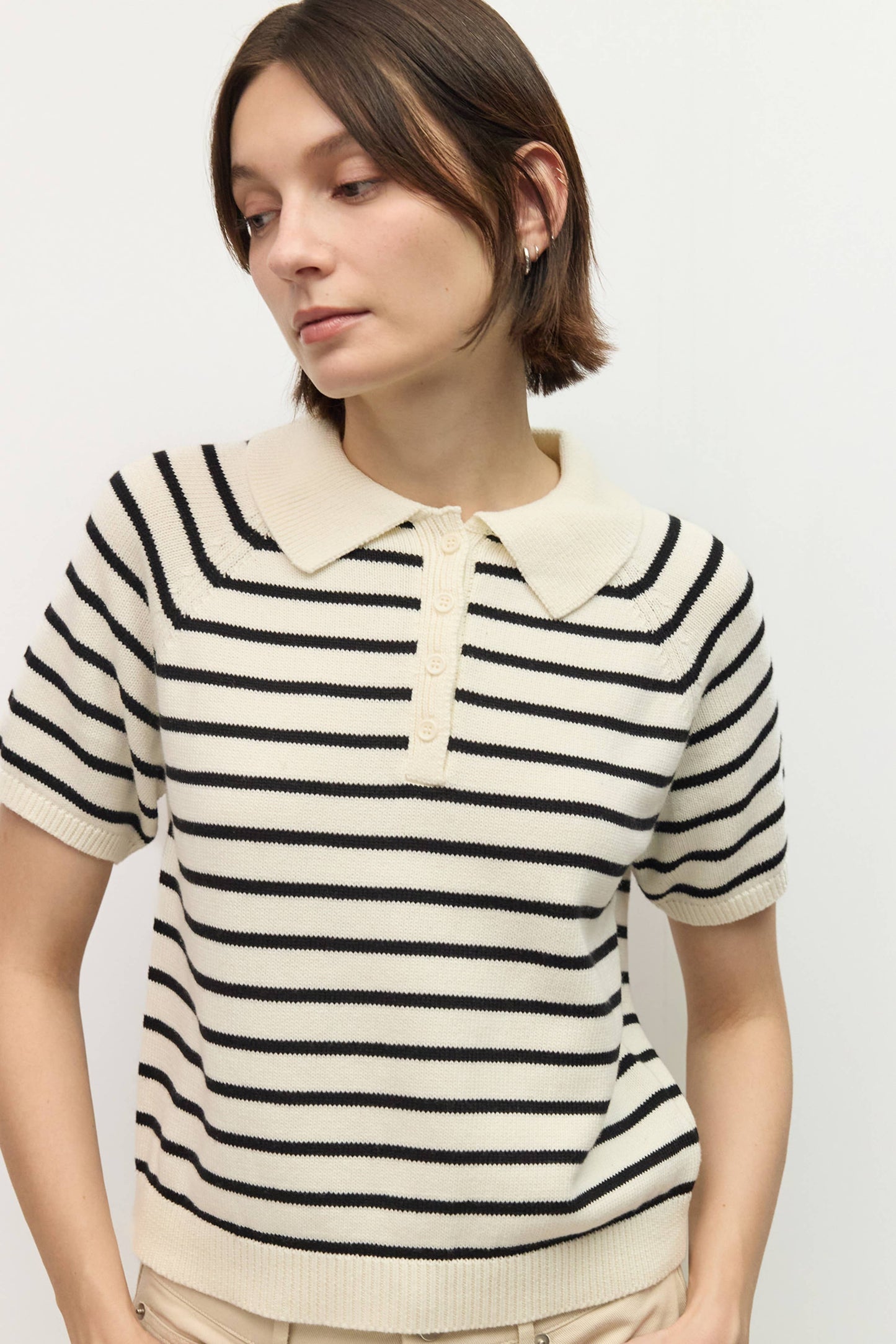 Ana Short Sleeve Knit Top