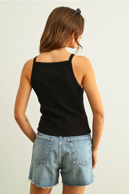 Ribbed Tank Top - 2 colors