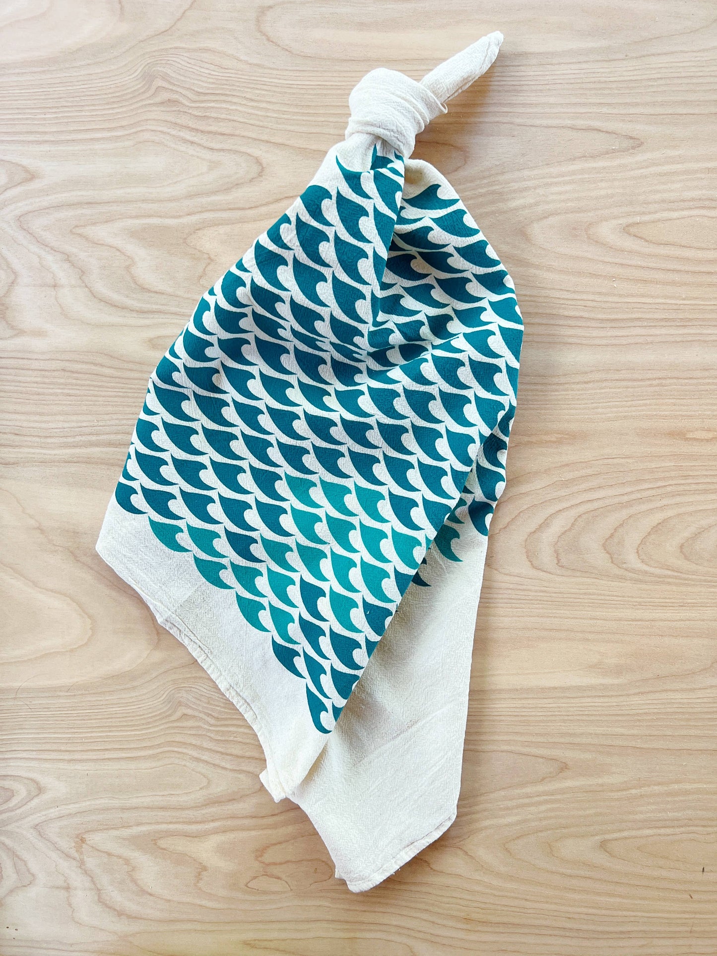 Waves Tea Towel