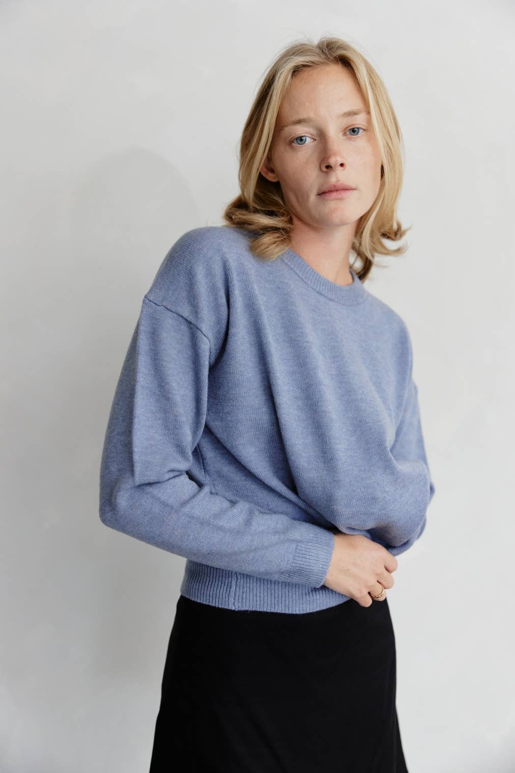 Blue Sutton Sweater