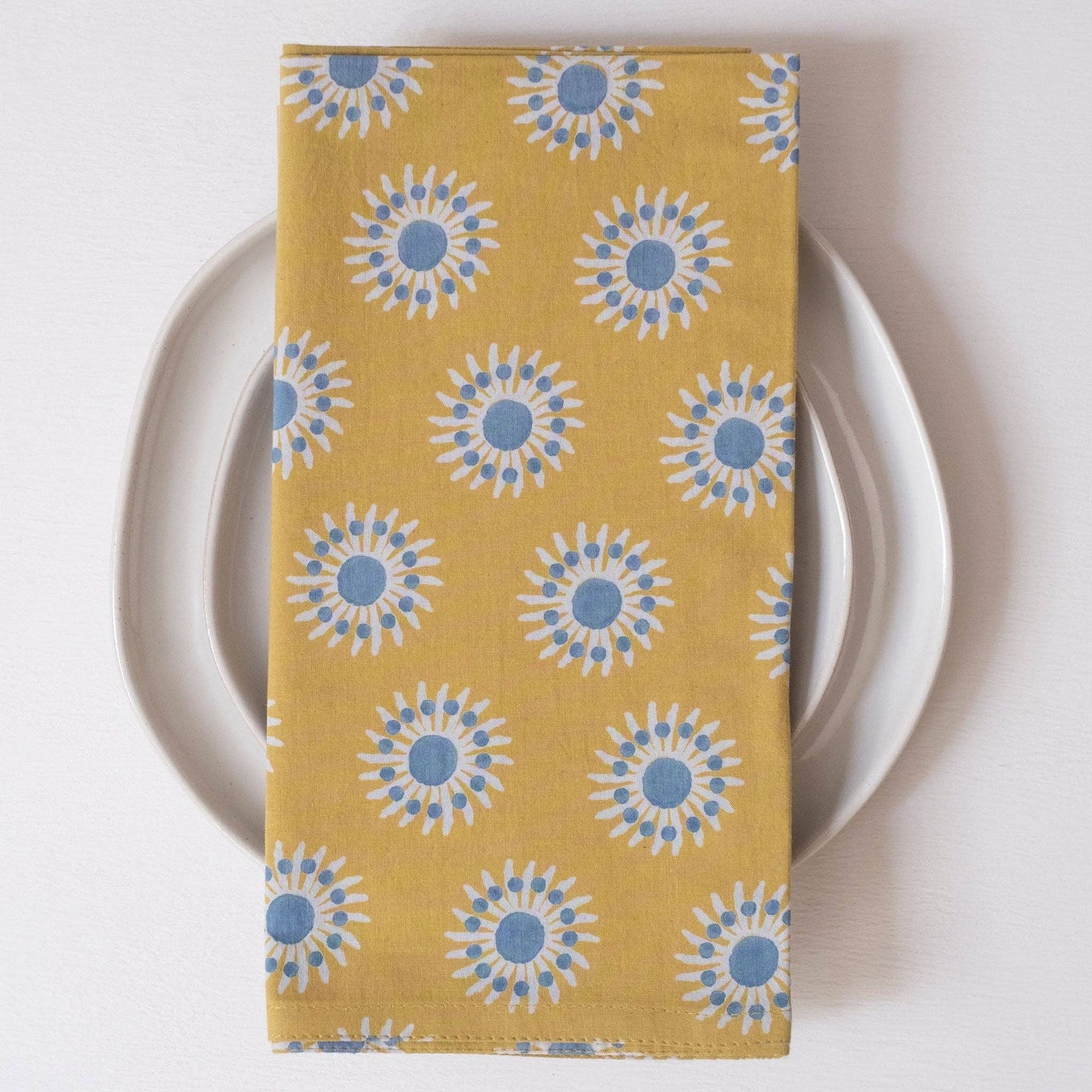Sunflower Yellow Napkins - Set of 4