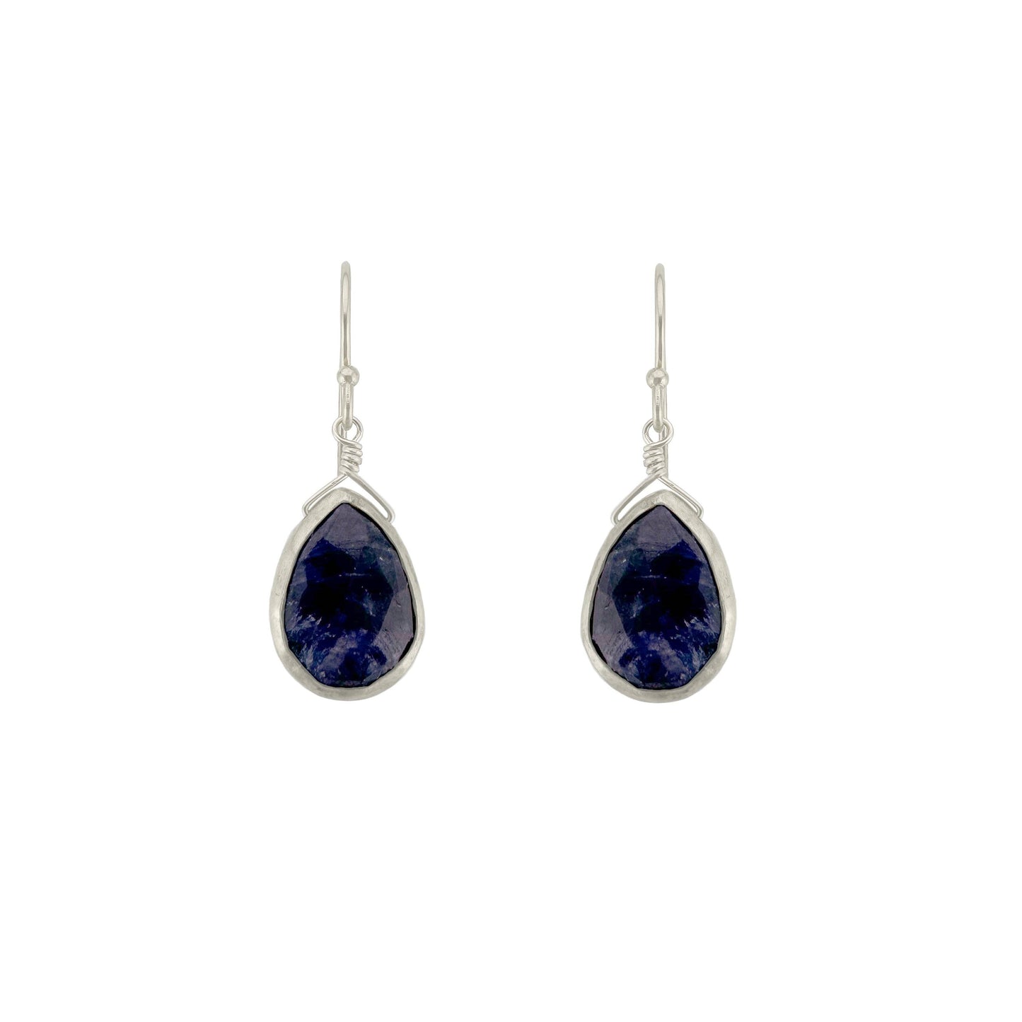Sapphire Drop Earrings