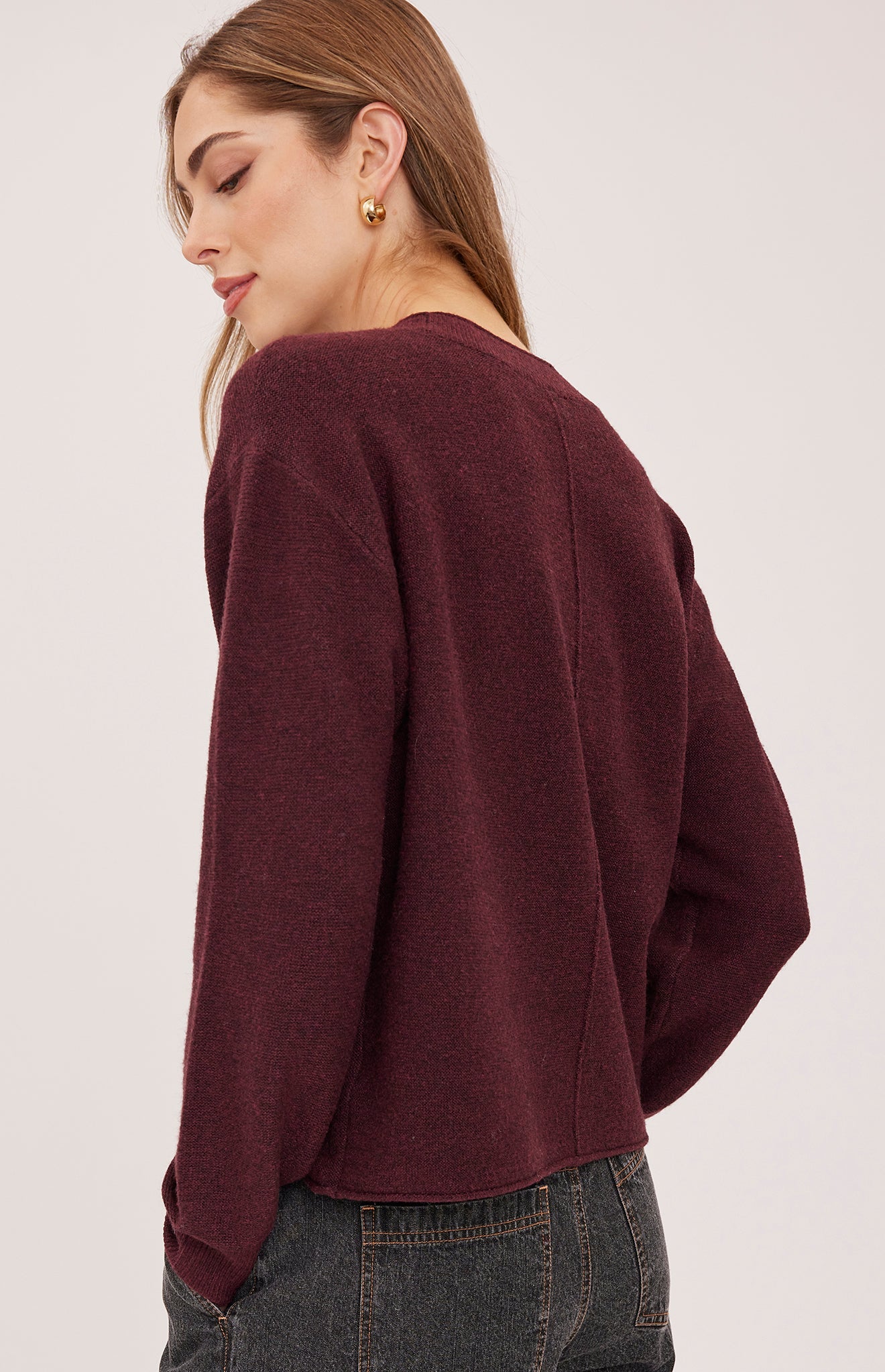 Wanda Pullover Sweater - Fig