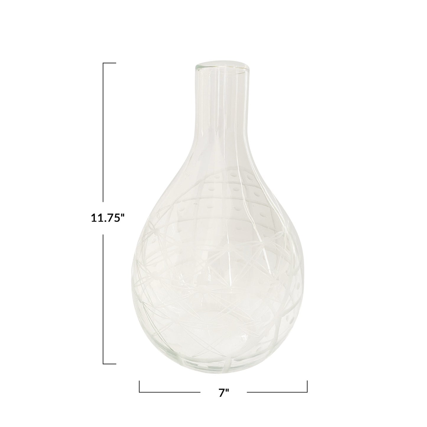 Recycled Glass Vase