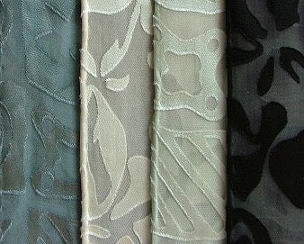 Black Silk Scarf