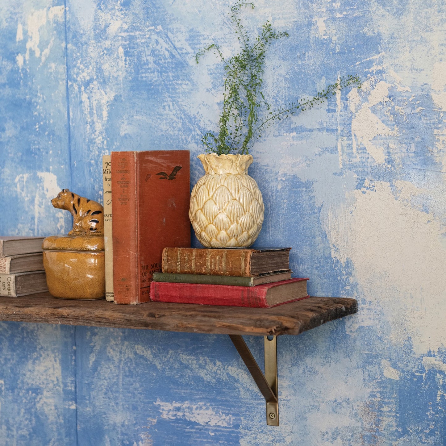 Pineapple Stoneware Vase