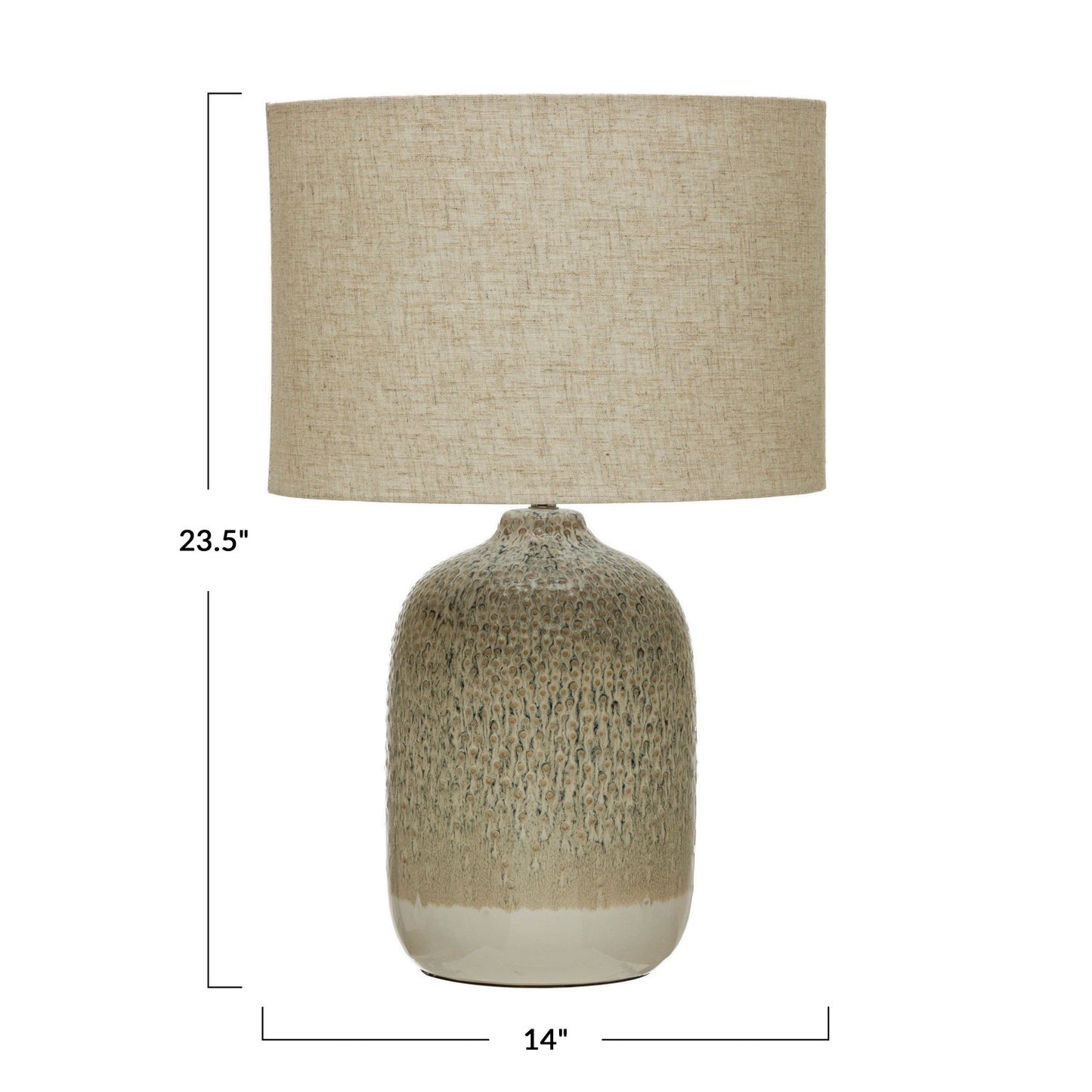 Stoneware Table Lamp