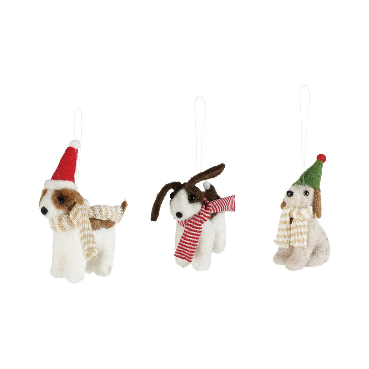 Felted Dog Ornament