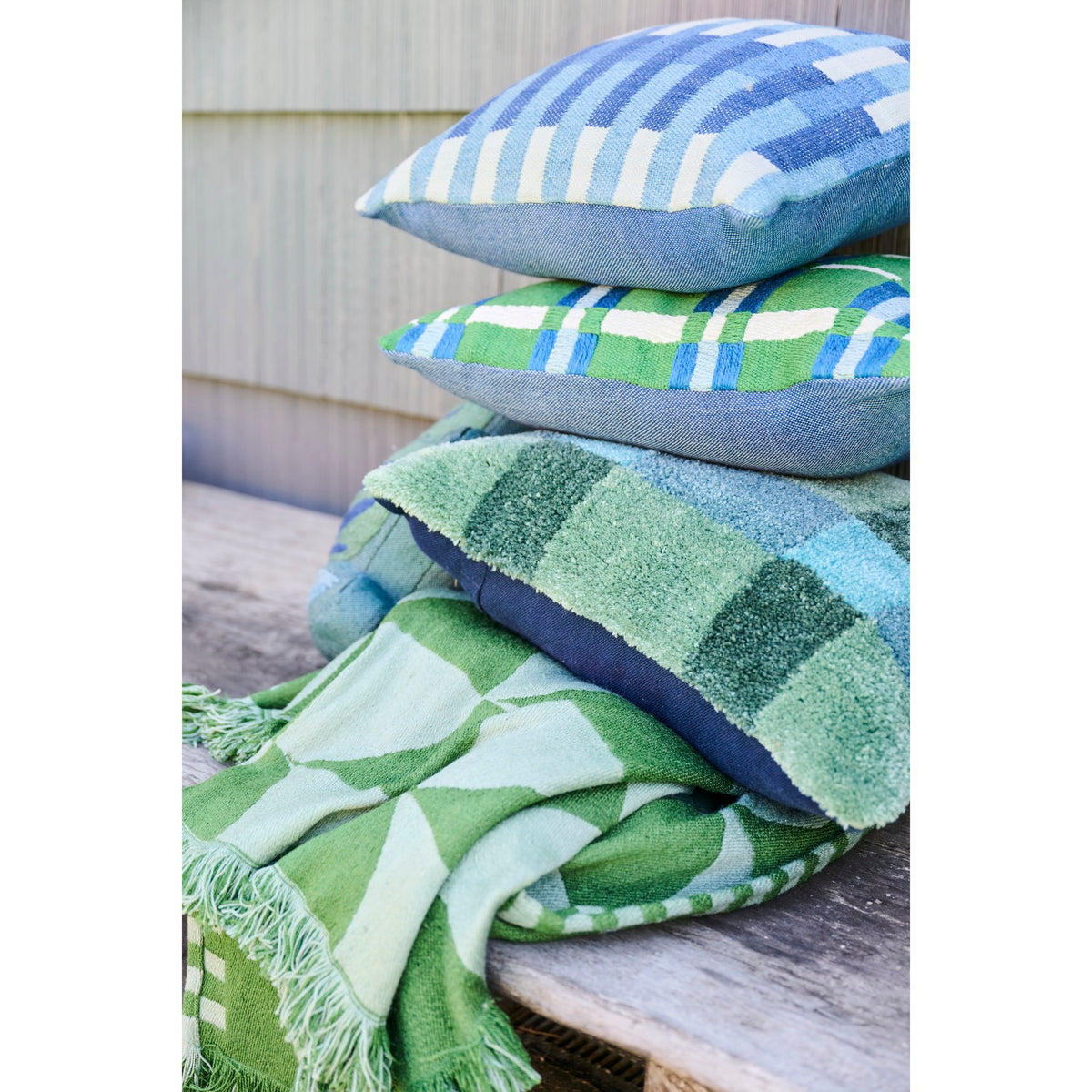 Green Indoor/Outdoor Blanket