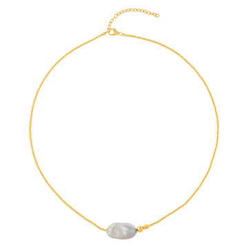 Unbound Pearl Necklace