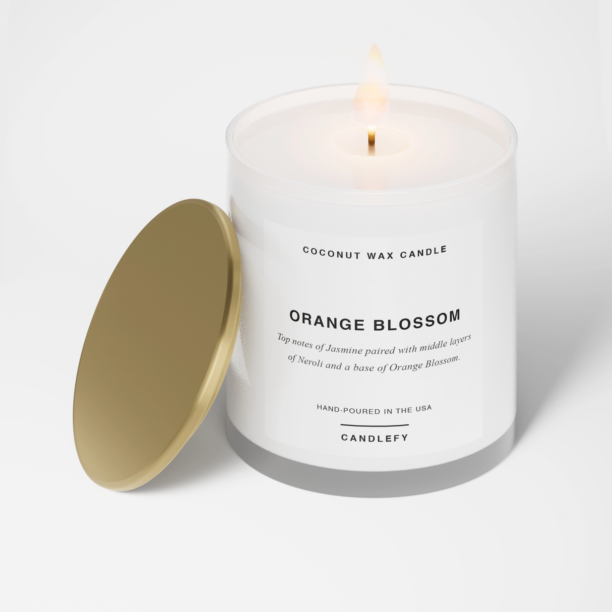 Orange Blossom Scented Candle