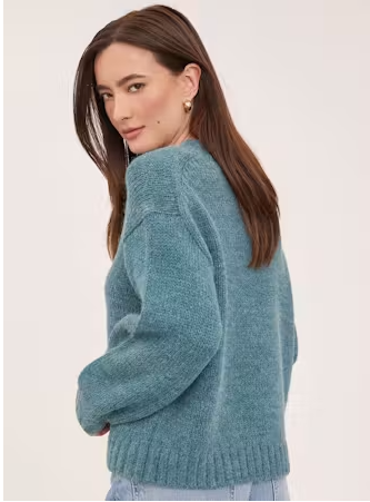 Tova Green Pullover Sweater