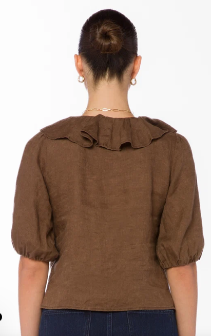 Tamarind Brown Milan Top