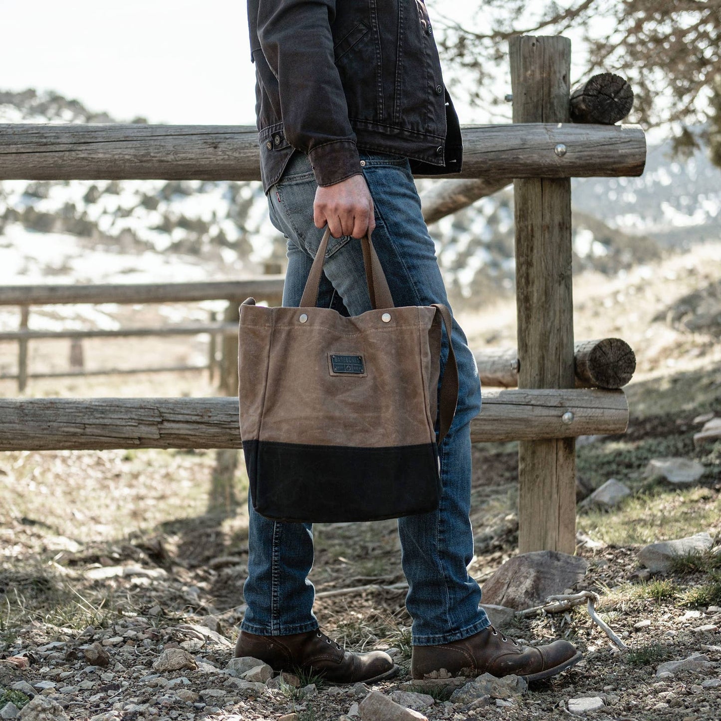 Canvas Market Tote