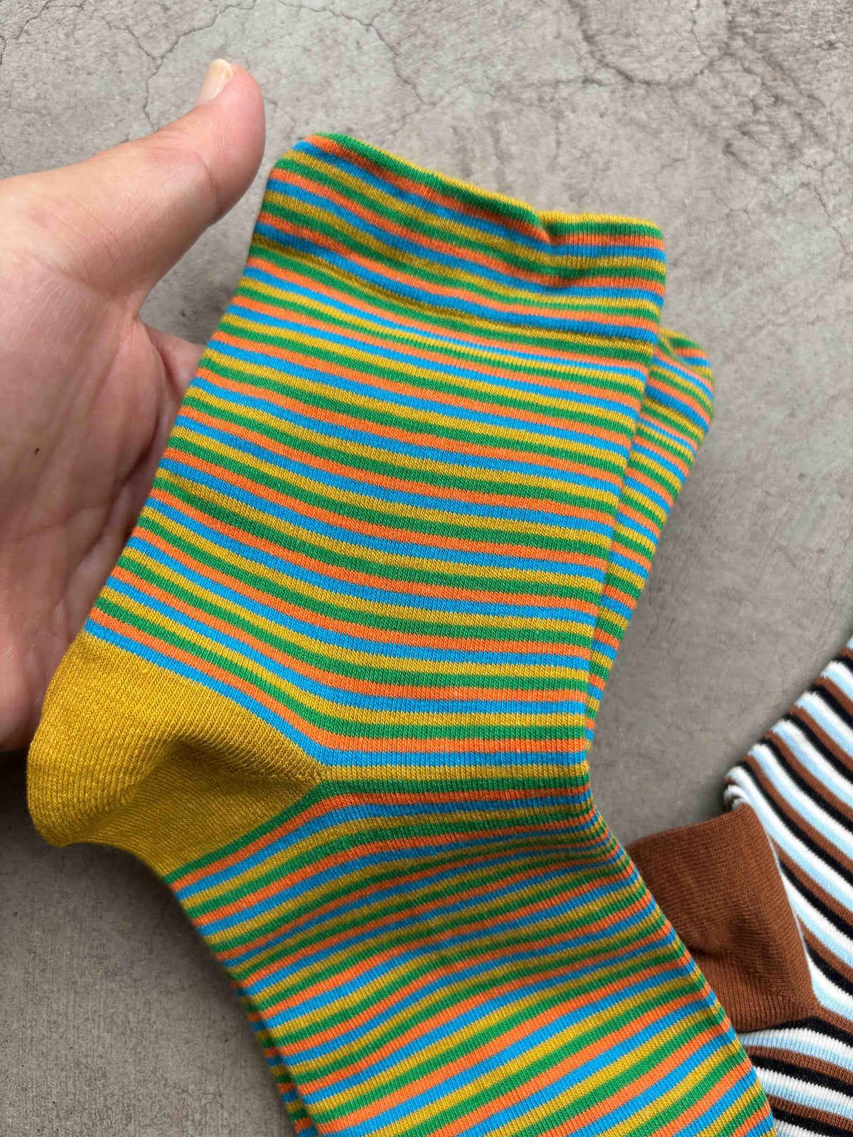 Micro Stripe Socks