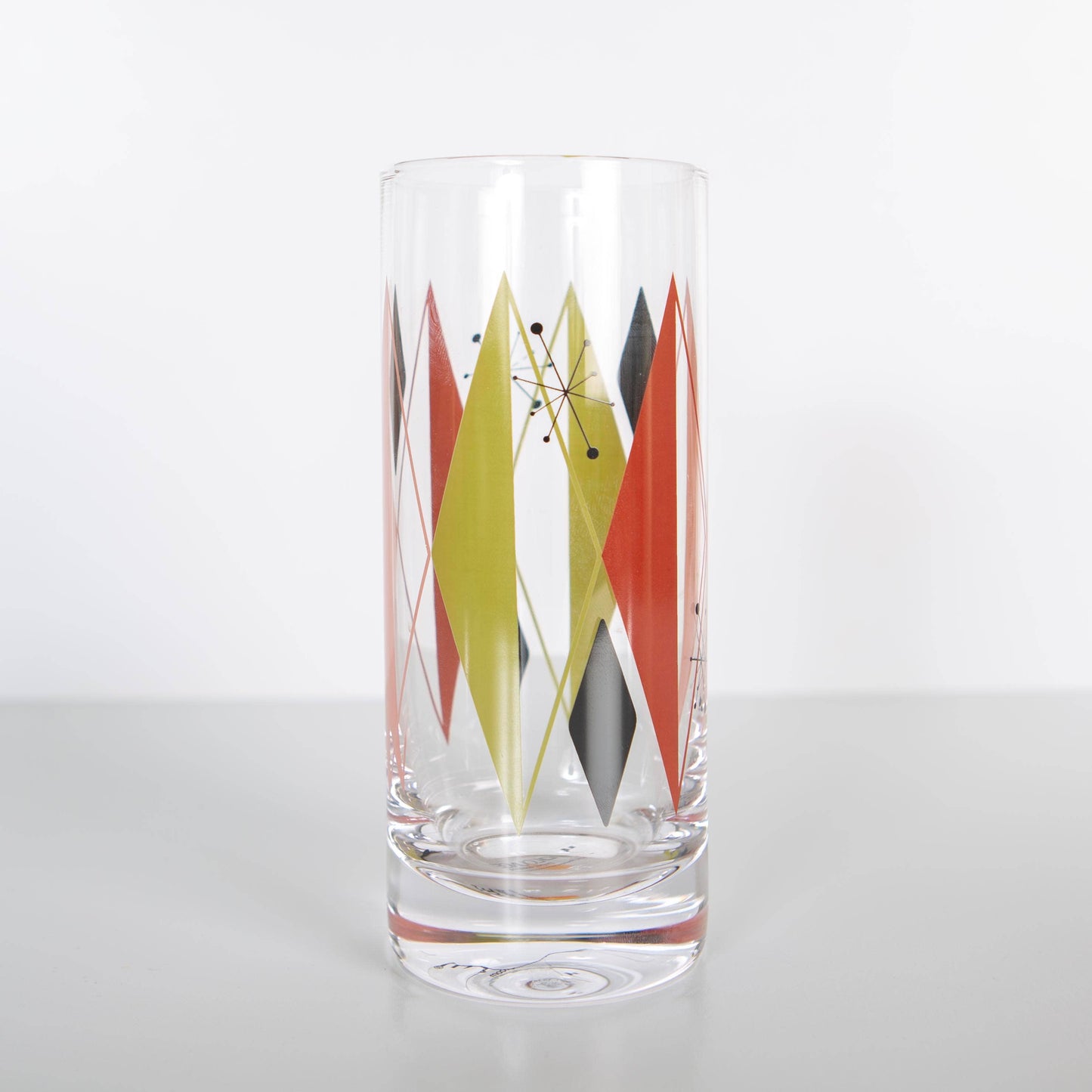 Retro Diamonds Highball Glass (Set of 4)