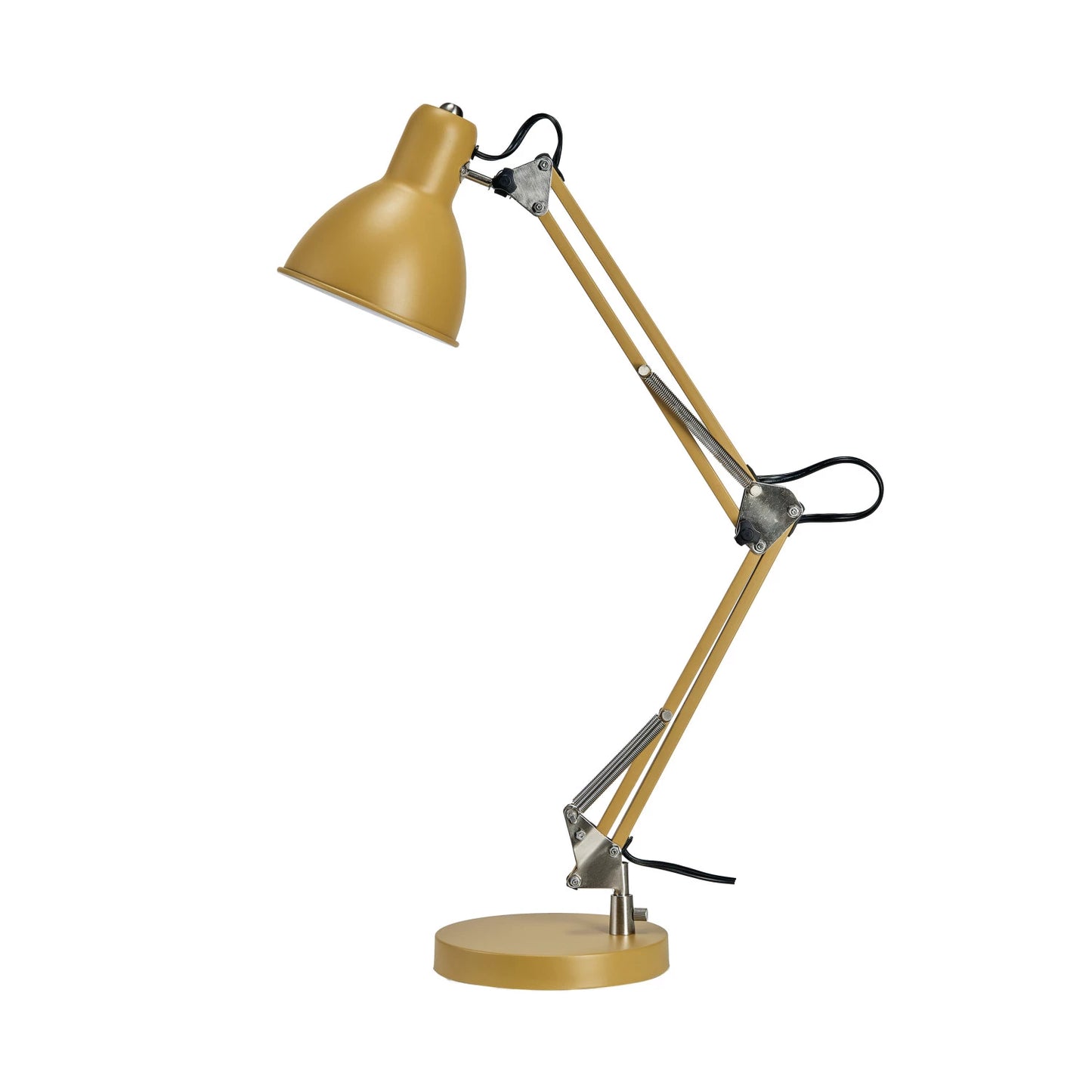 Metal Articulating Table Lamp with Inline Switch