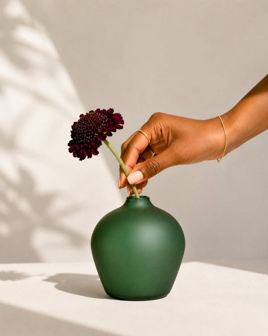 Bloom Handblown Bud Vase