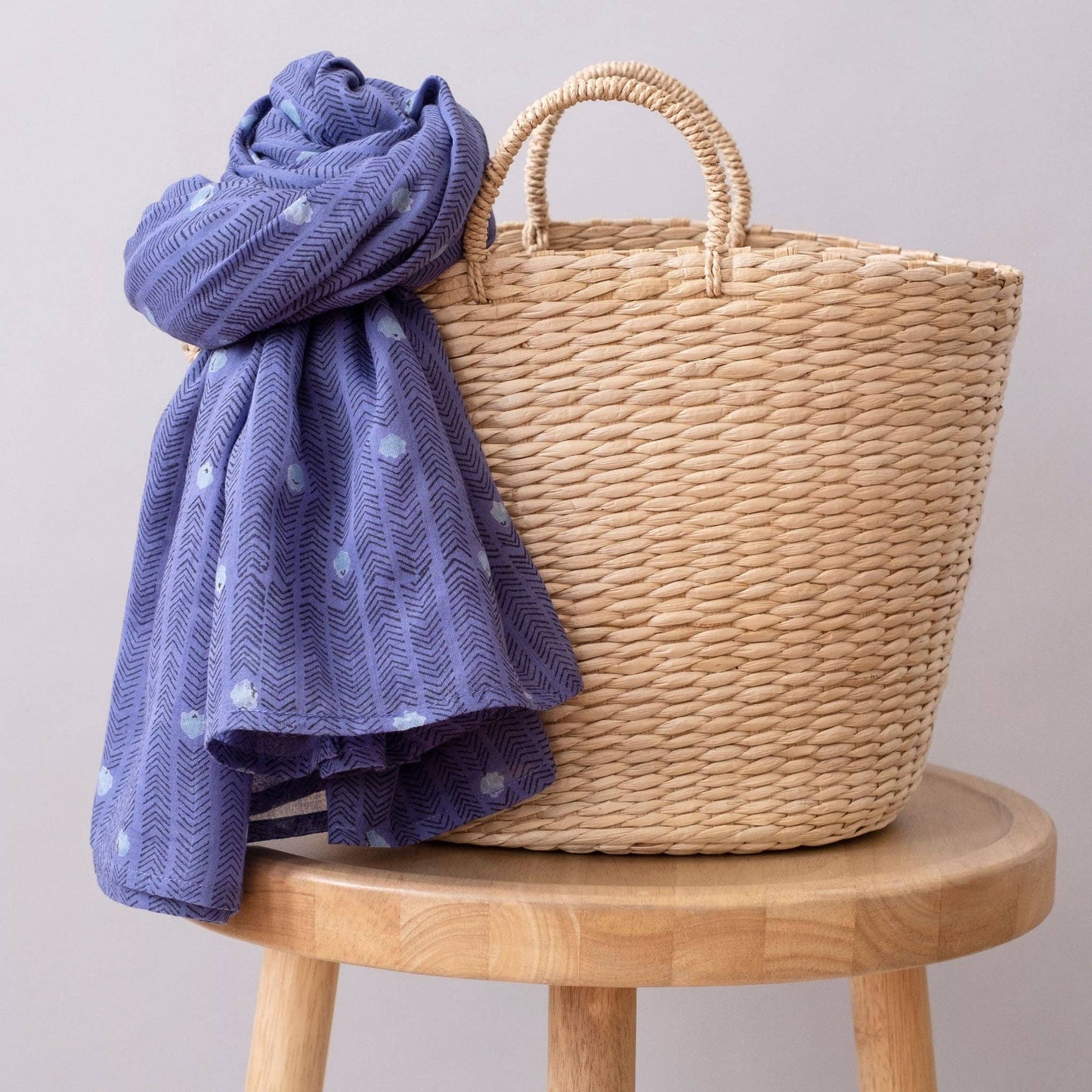 Herringbone Spot Scarf