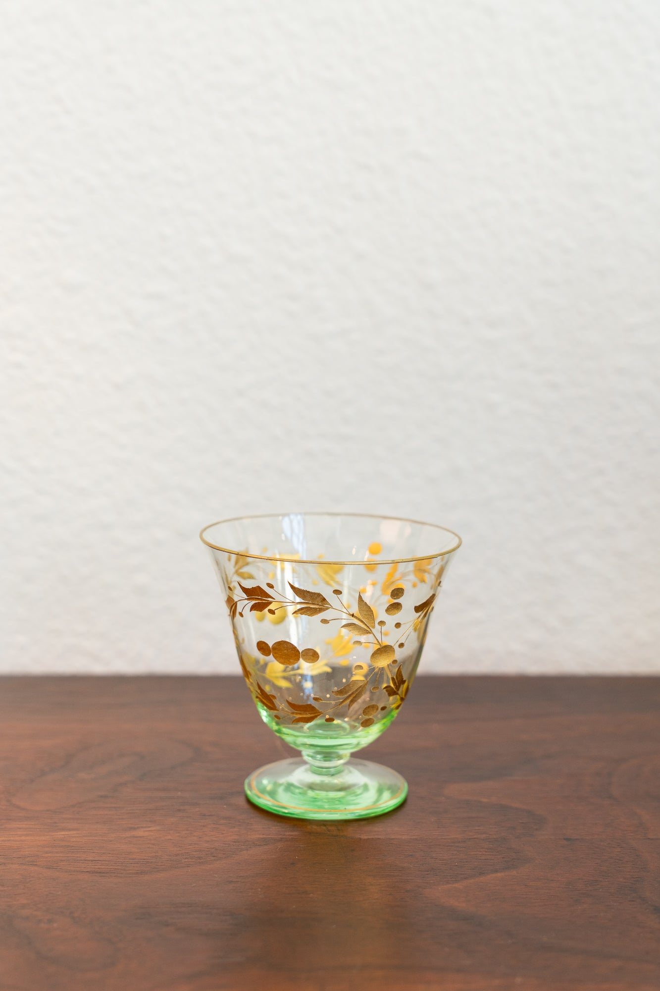 Gold-Etched Cordial Glasses (Set of 6)
