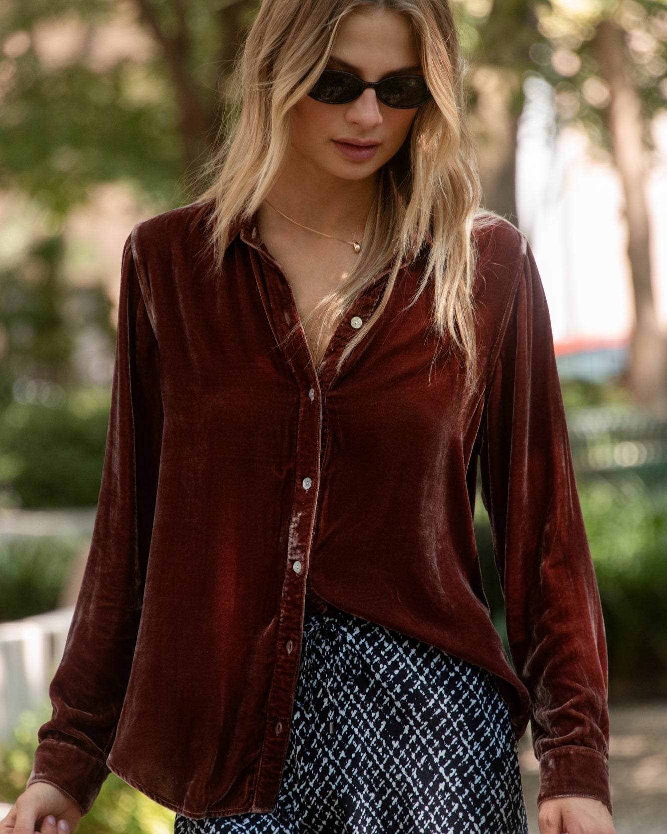 Long Sleeve Classic Shirt - Amber Honey