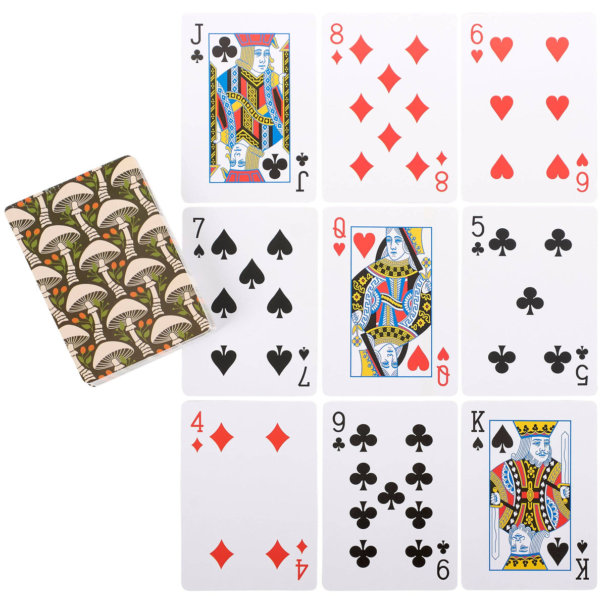 Mushroom Playing Cards
