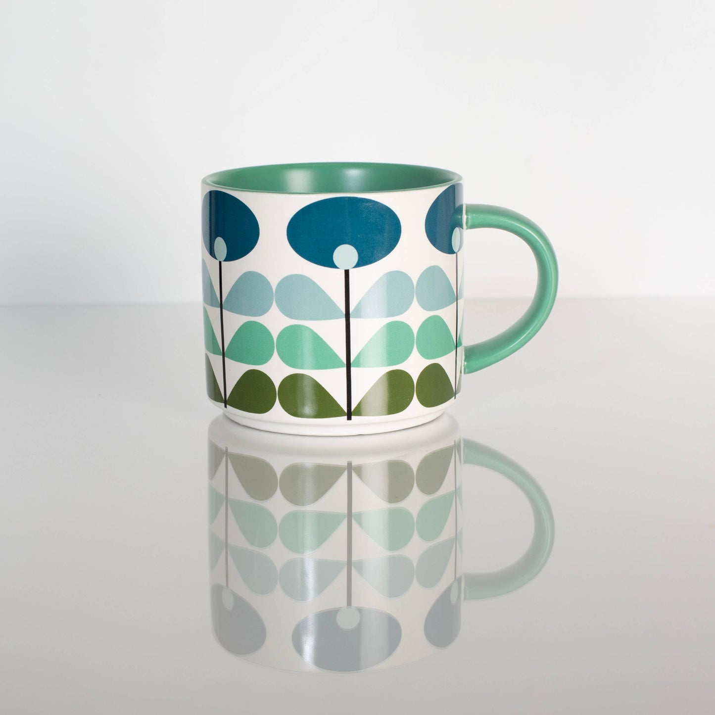 Blue Flower Mug