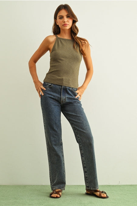 Ribbed Tank Top - 2 colors