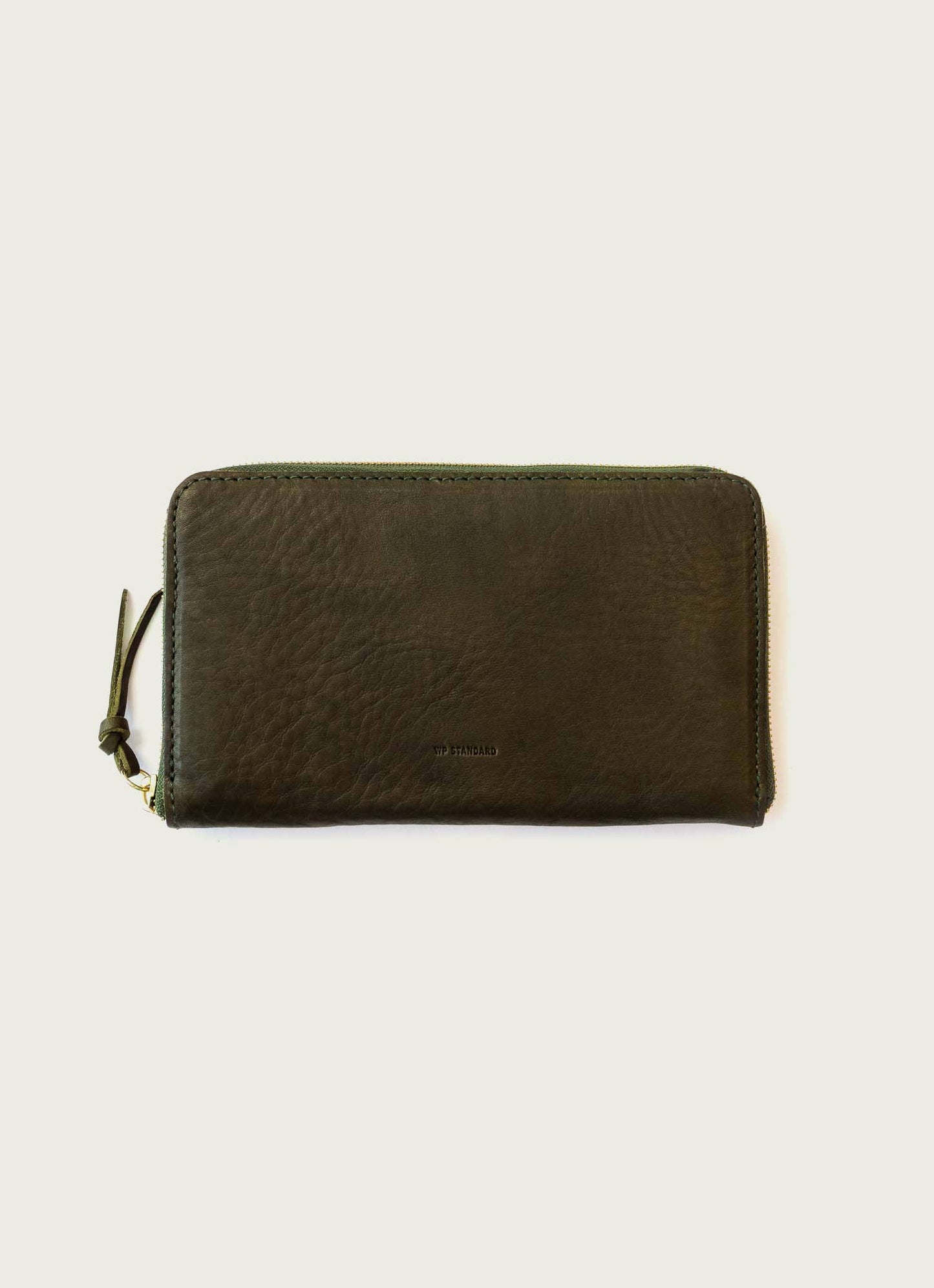 Leather Zip Around Wallet