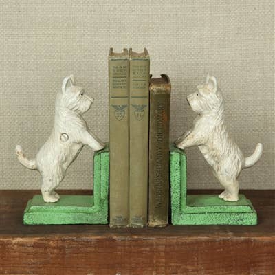 Standing Westie Bookend