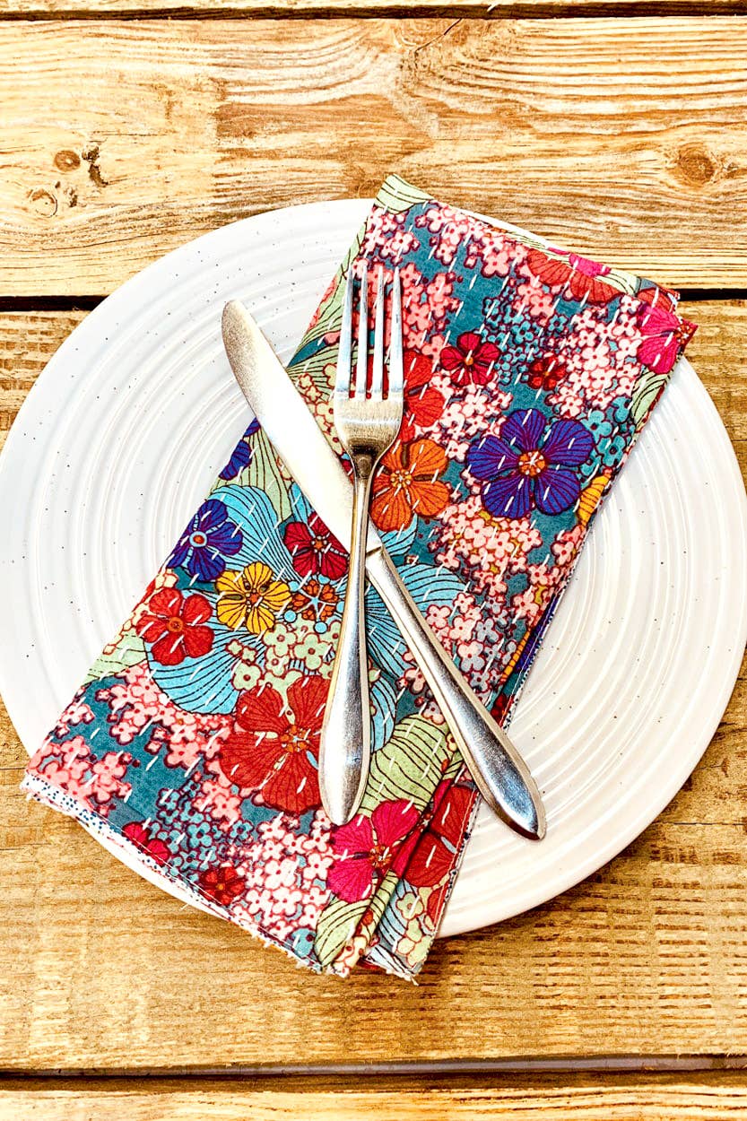 Fair Trade Kantha Napkins