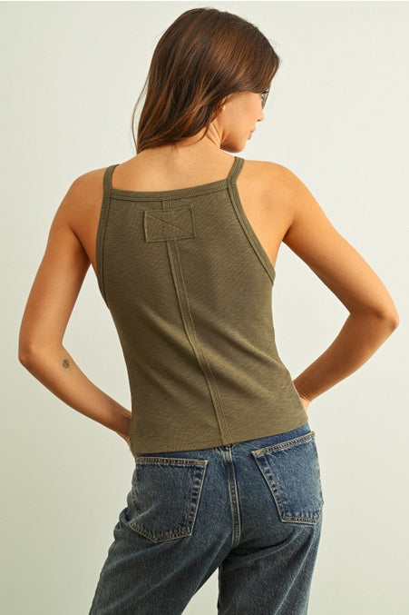 Ribbed Tank Top - 2 colors