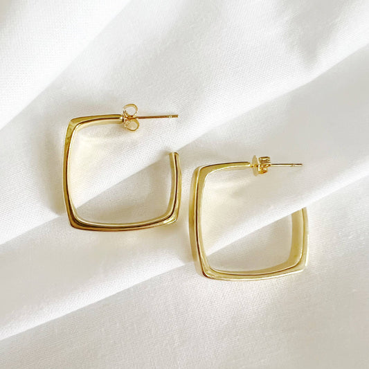 Aries Square Hoops