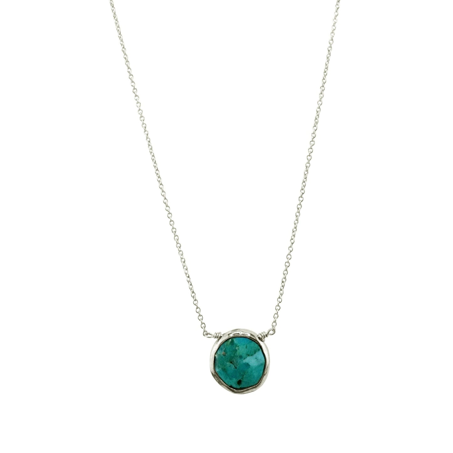 Turquoise Circles Necklace
