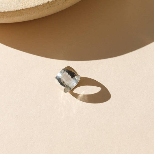 Hammered Dome Ring