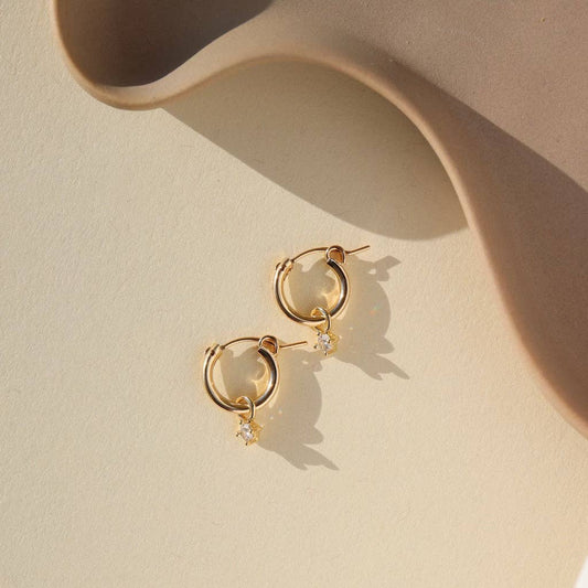 Quinn Hoops in 14k Gold Fill 