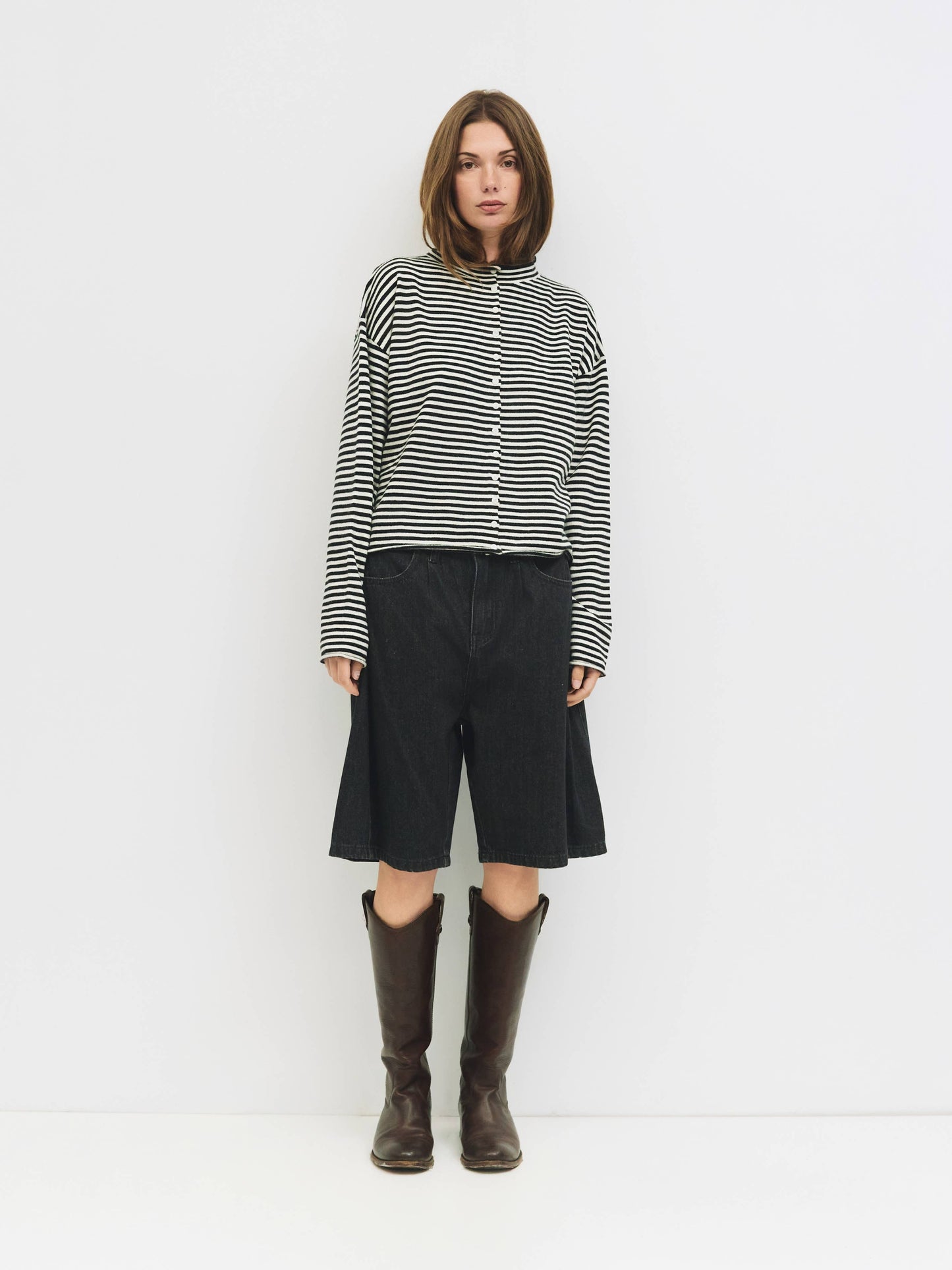 Elisa Striped Cardigan