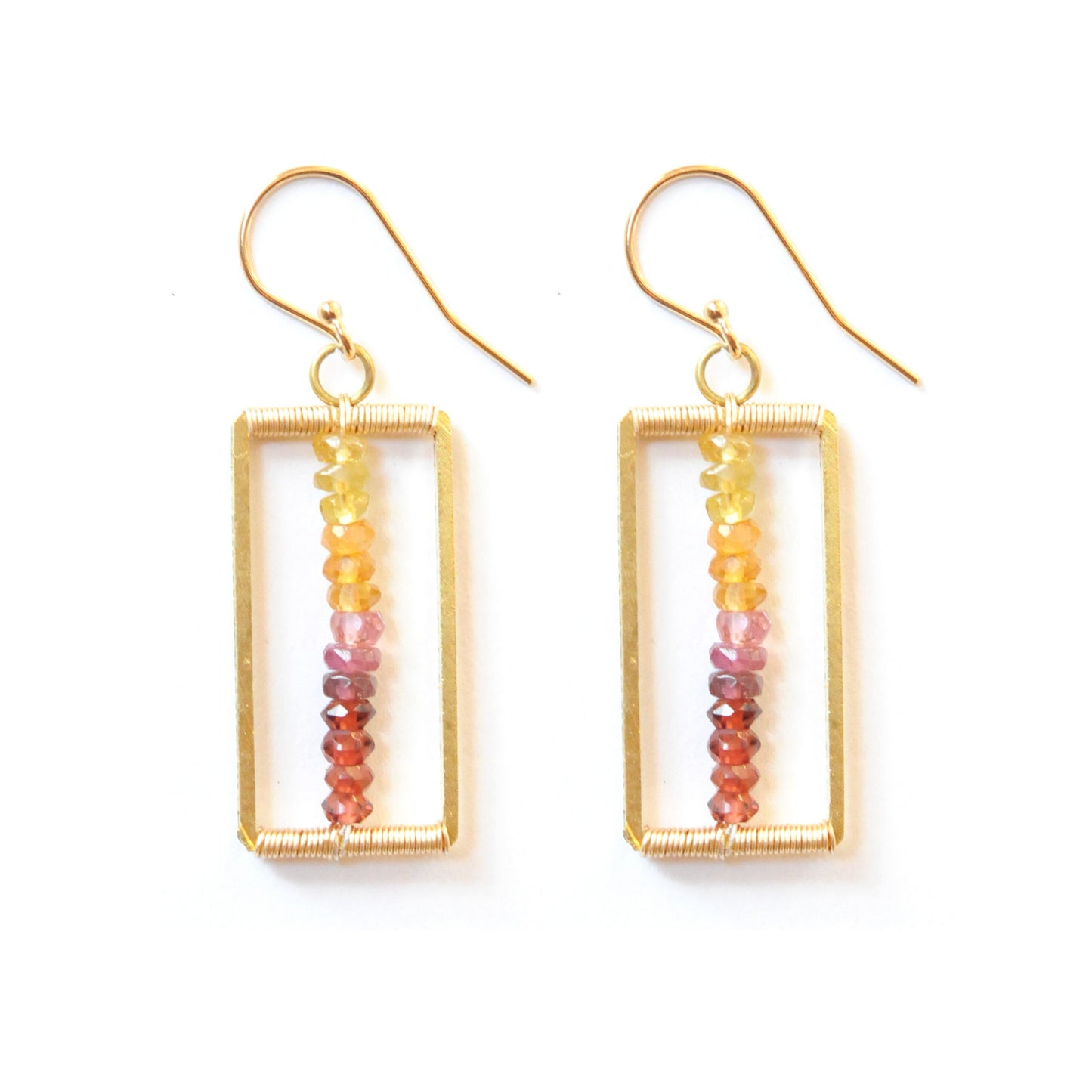 Golden Gradient Earrings