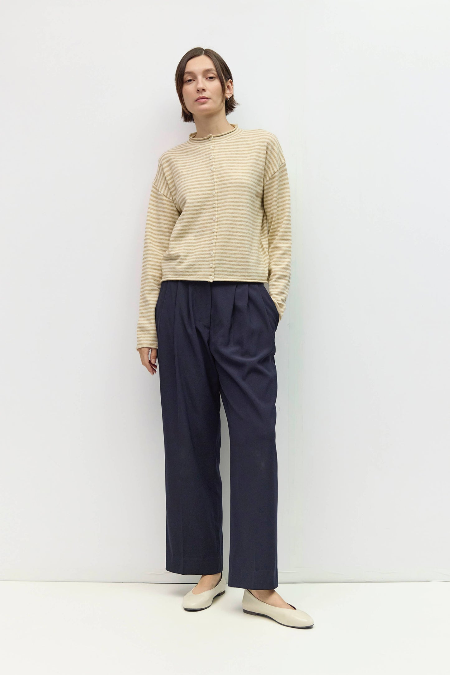 Elisa Striped Cardigan