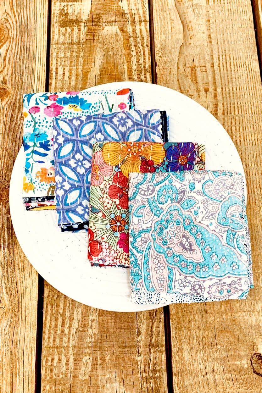 Fair Trade Kantha Napkins