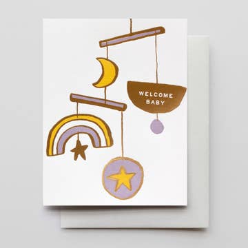 Welcome Baby Moblie *Foil Card