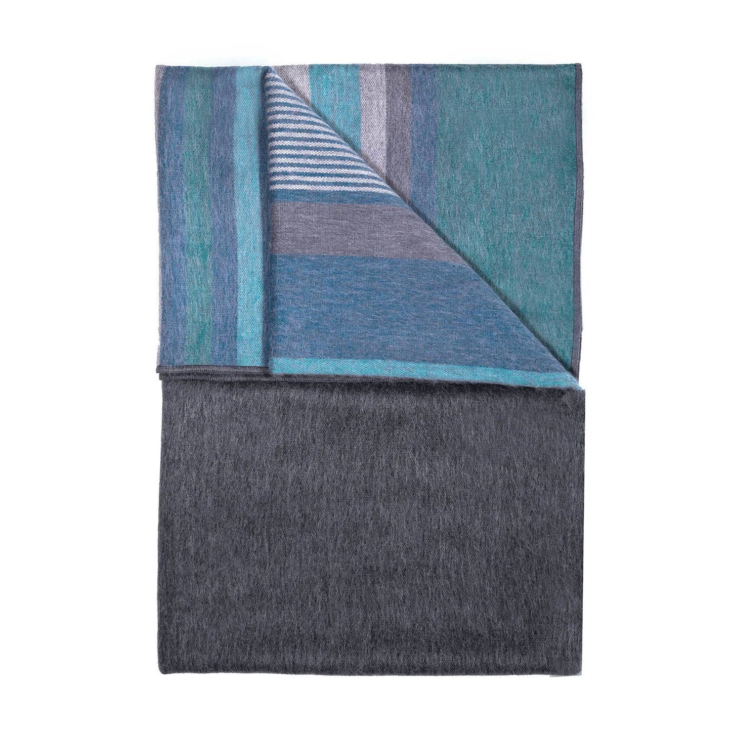 Dark Sea Alpaca Throw