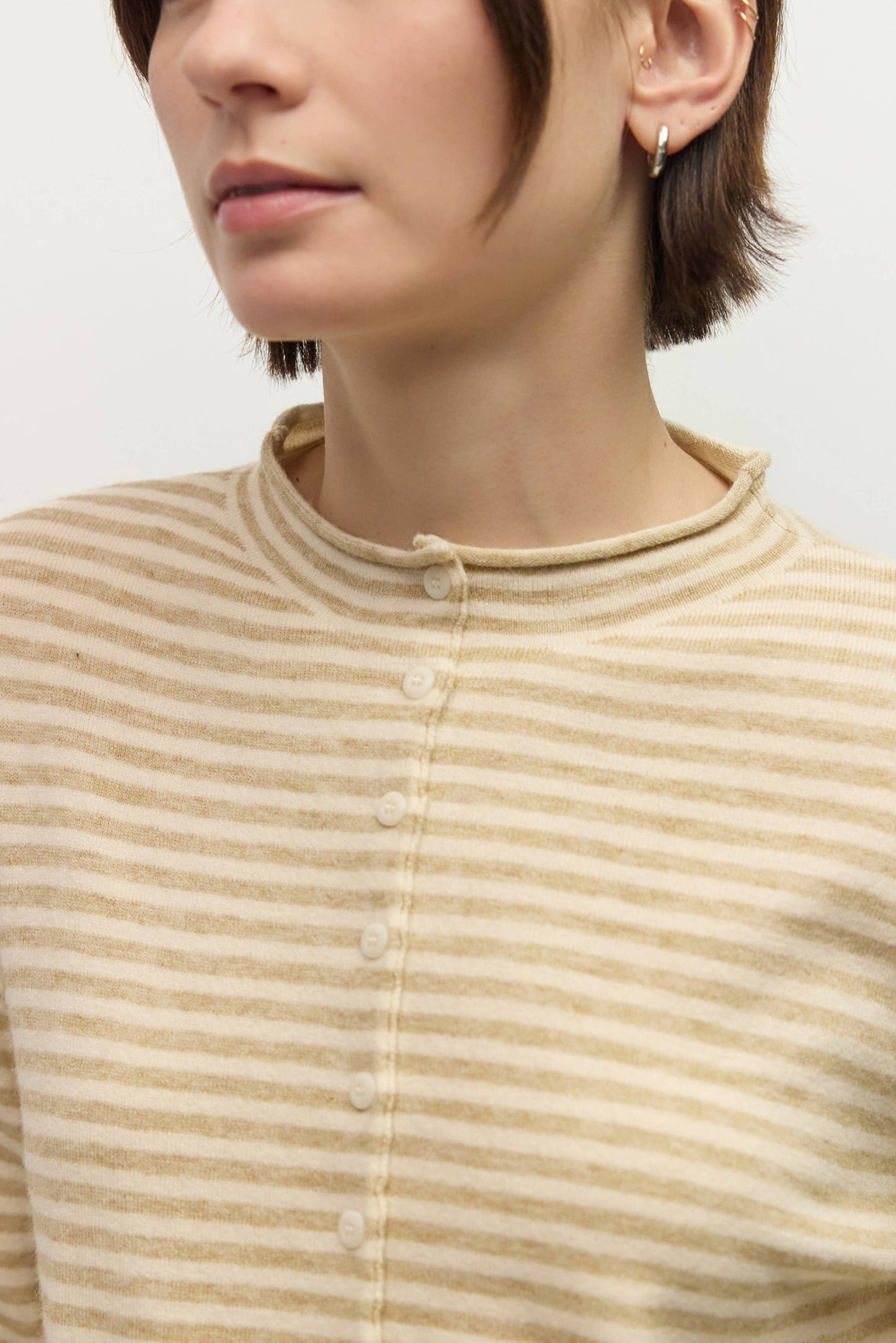 Elisa Striped Cardigan