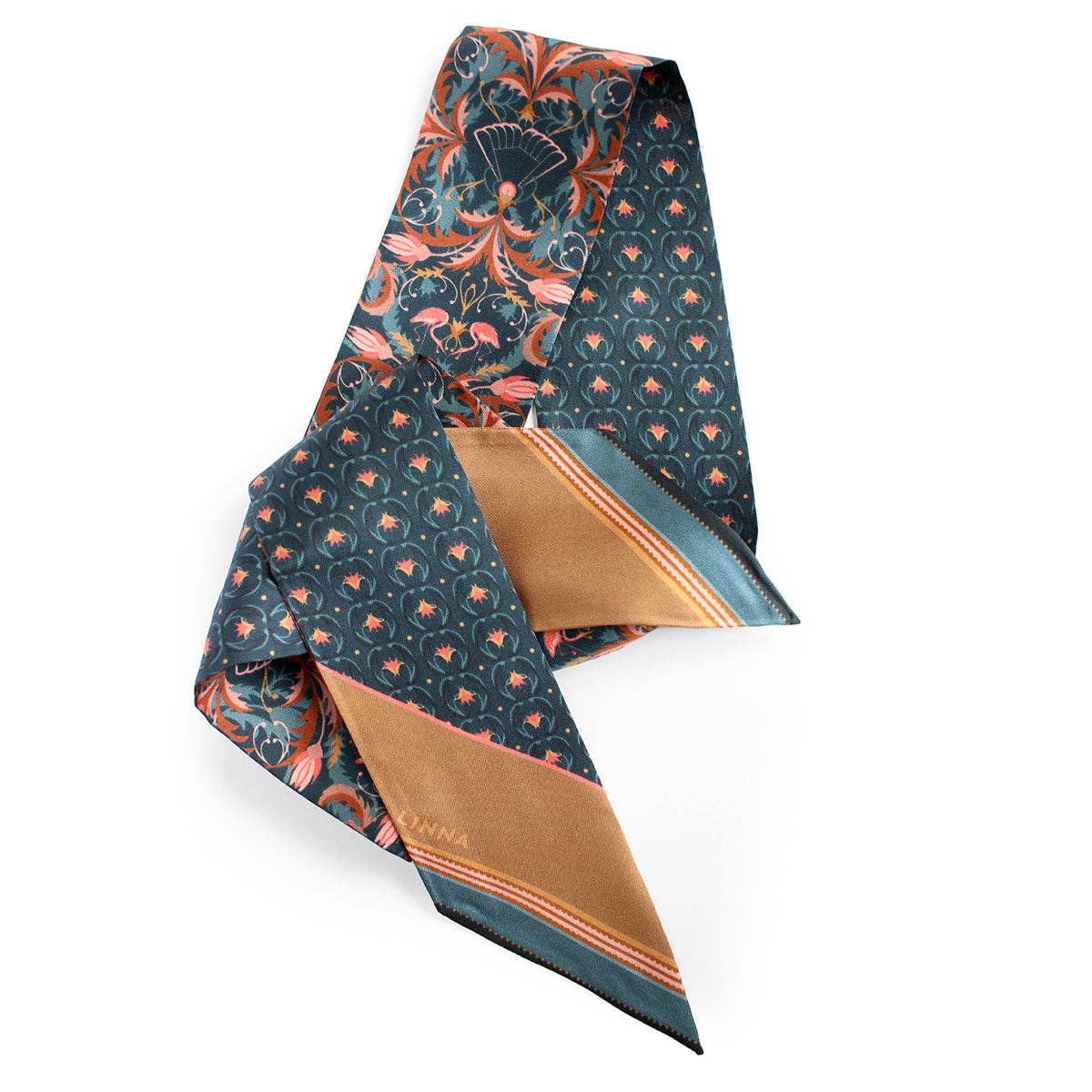 Blue Rose Twilly Scarf