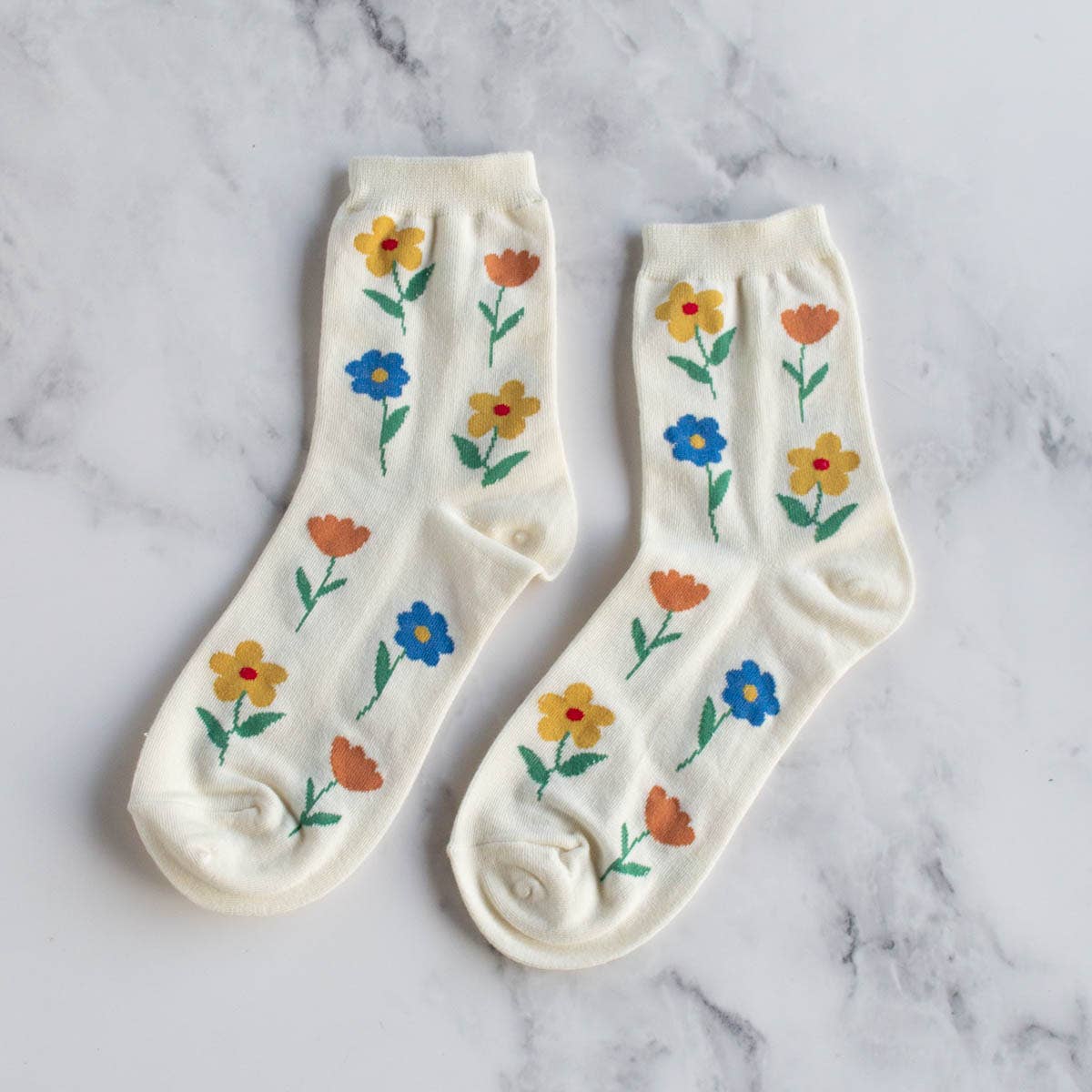 Favorite Flower Socks
