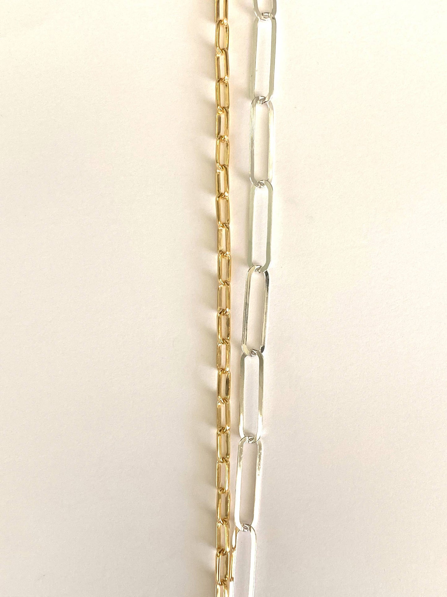 Two Tone Sterling Silver and Gold Fill Bracelet