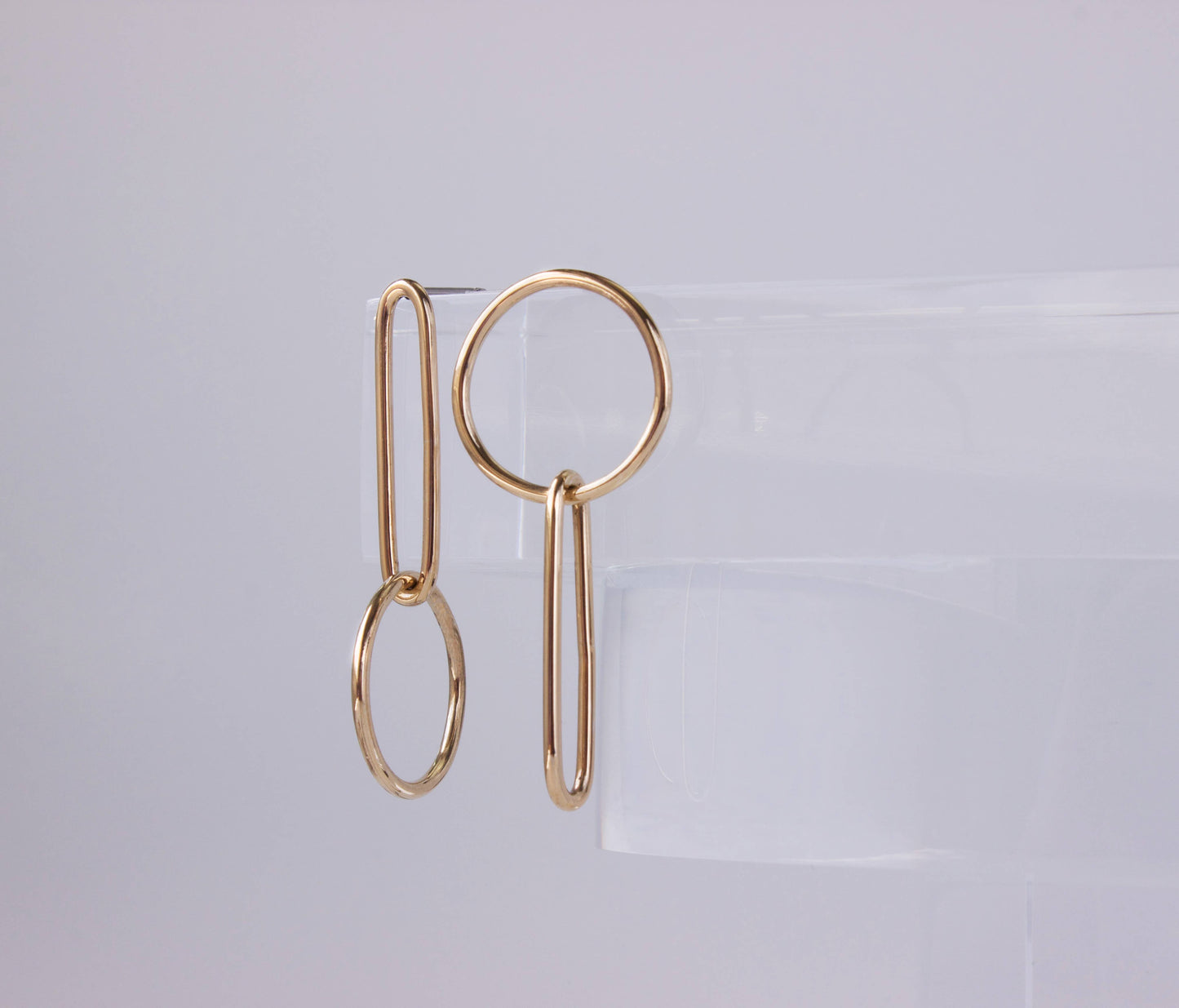 Mirror Link Earrings