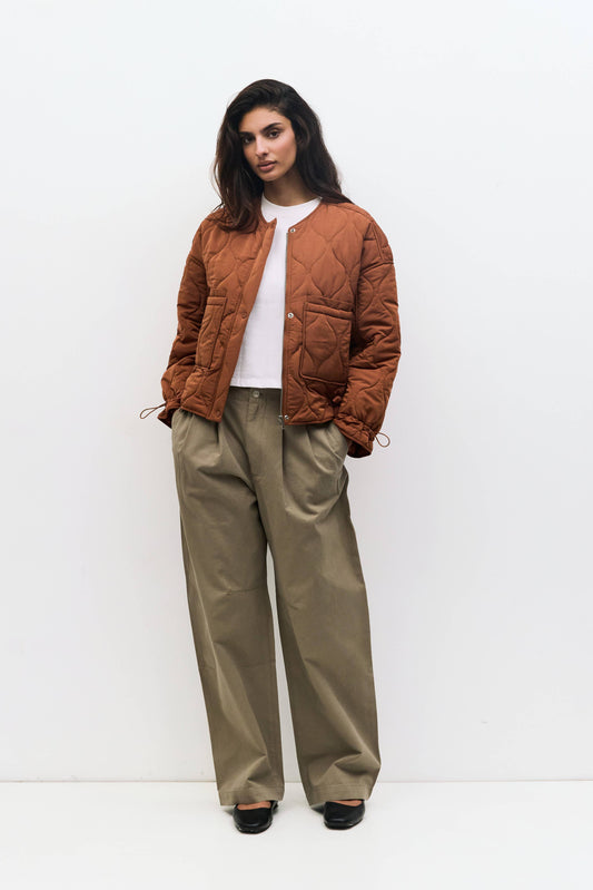 Kara Quilted Zip Jacket