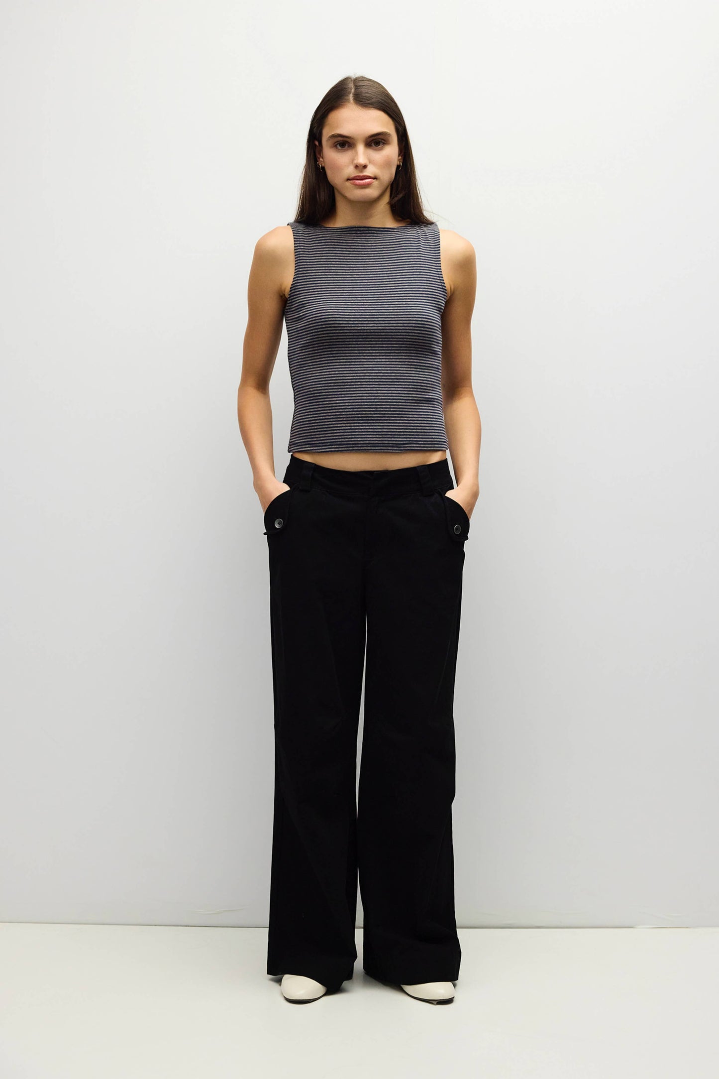 Adrienne Striped Tank