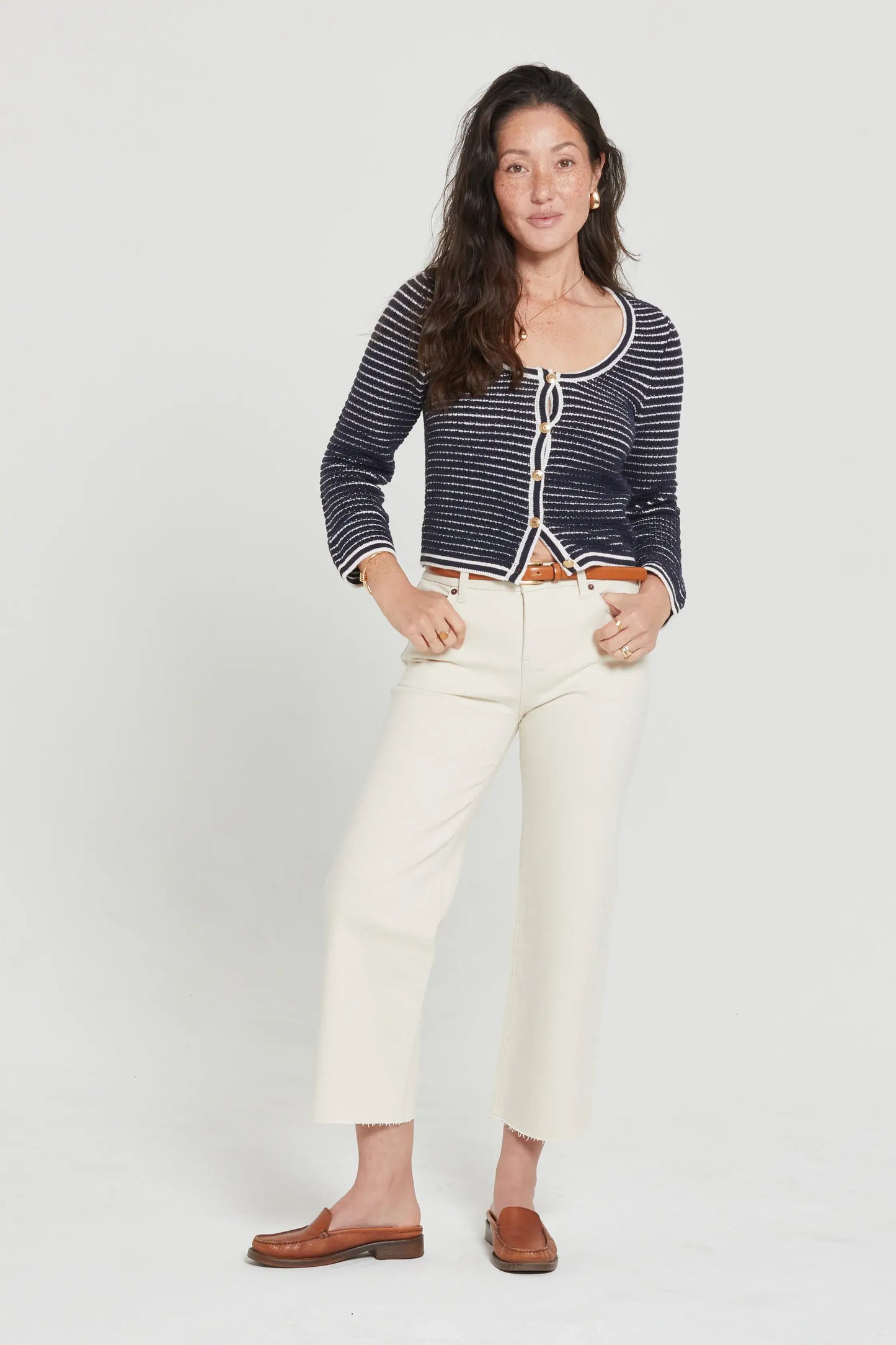 Aberdeen Crop High Rise Jean